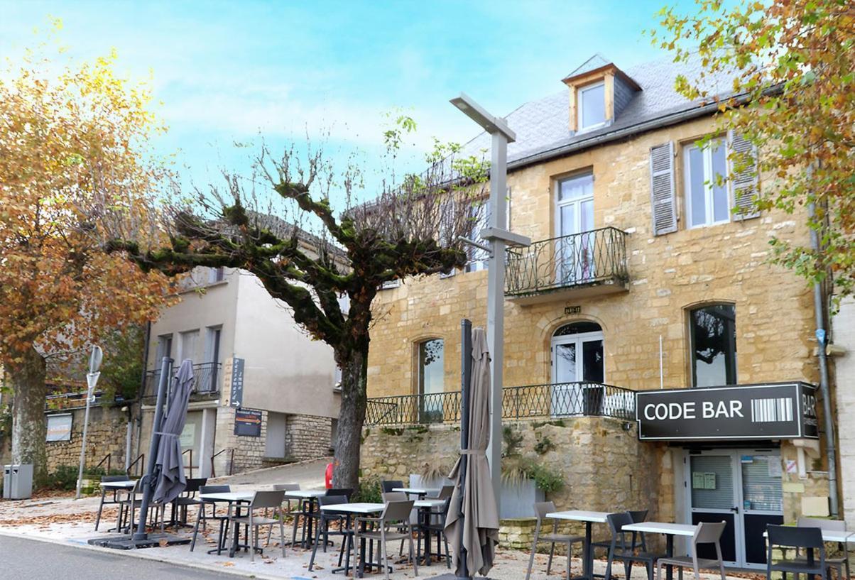 Hotel Le Relais De La Poste Gourdon-en-quercy Exterior foto